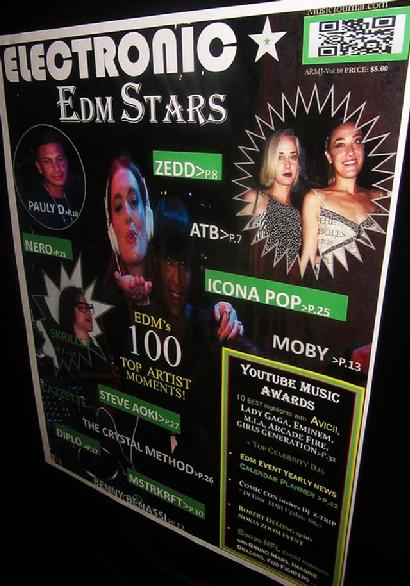 Electronic EDM Stars, Icona Pop, Pauly D, Moby, EDM stars, Skrillex